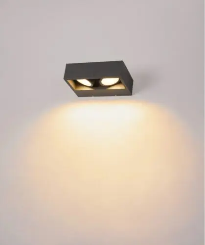 ESKINA FRAME WL Double Wall-Mounted Light Anthracite 27W 3000/4000K - Image 2