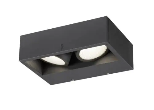 ESKINA FRAME WL Double Wall-Mounted Light Anthracite 27W 3000/4000K - Image 5
