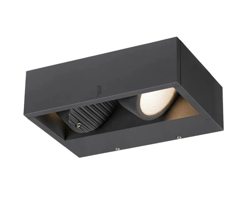 ESKINA FRAME WL Double Wall-Mounted Light Anthracite 27W 3000/4000K - Image 6