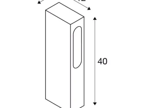 SLOTBOX 40 Outdoor Floor Stand SLOTBOX 40 Outdoor Floor Stand