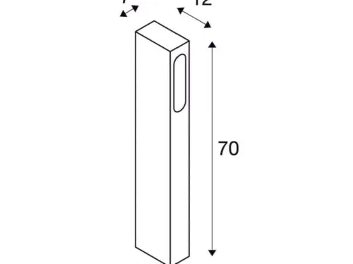 SLOTBOX 70 Outdoor Floor Stand SLOTBOX 70 Outdoor Floor Stand