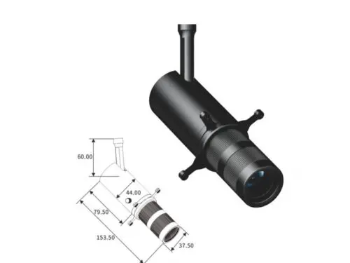 10W GHSVG-4510-2035 Magnetic Track Framing Projector Spotlight Contour Zoom & Focus