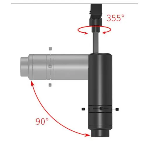 10W GHSVG-4510-2035 Magnetic Track Framing Projector Spotlight Contour Zoom & Focus - Image 4