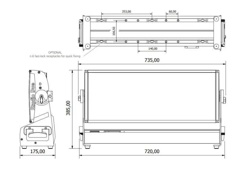 Studio Due Narrow beam: City Color10 Beam RGBW (it. 220310) - Image 3