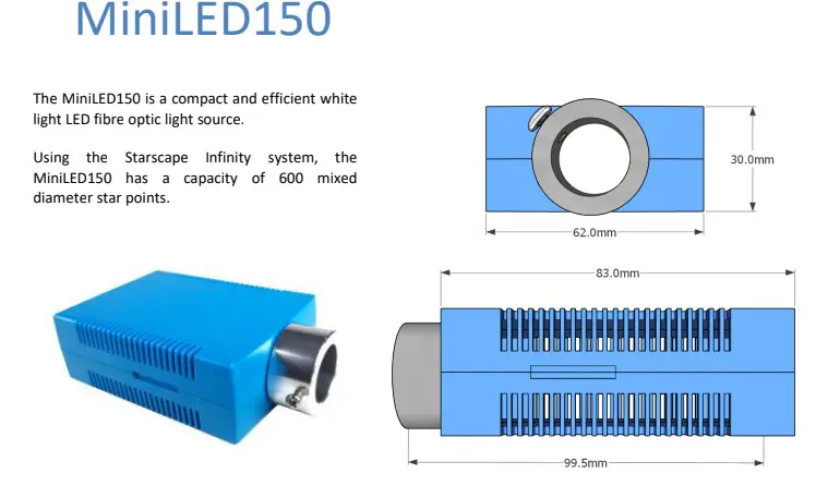 Mini 200 Fibre Optics Stars Ceiling Kit - Image 6