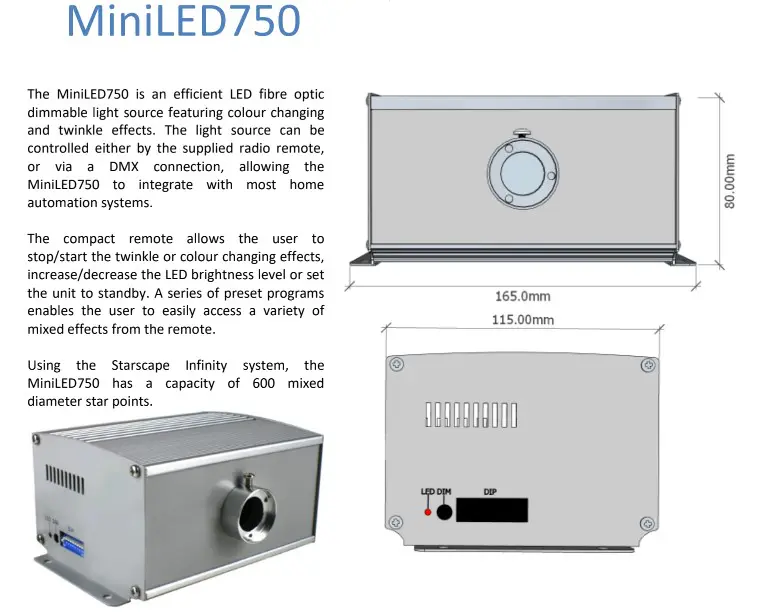 Mini 200 Fibre Optics Stars Ceiling Kit - Image 8