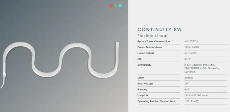 TRYKA Continuity SW Flexible Linear - Image 3
