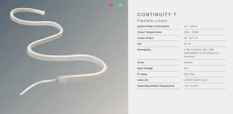 TRYKA Continuity T Flexible Linear - Image 2