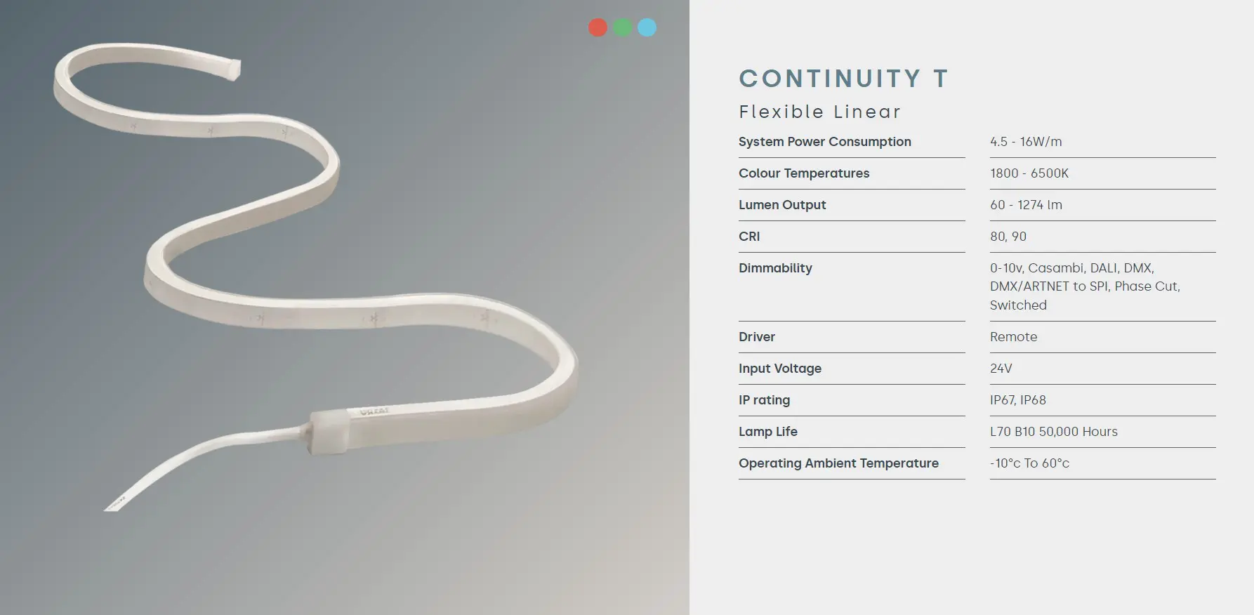 TRYKA CONTINUITY T Flexible Linear - Image 2
