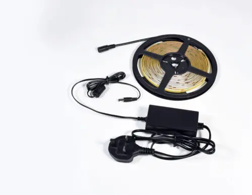 10.5W/m LED 24V 5m Spotless Ribbon Tape Kit IP20 including driver
