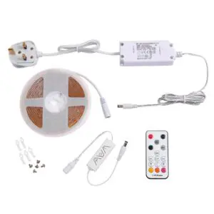 19W Orion LED 24V 5m Ribbon Tape Kit WW 3K IP20