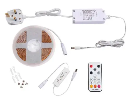 19W Orion LED 24V 5m Ribbon Tape Kit WW 3K IP20