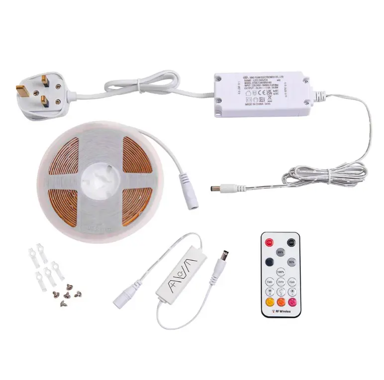 19W Orion LED 24V 5m Spotless Ribbon Tape Kit NW 4K IP20