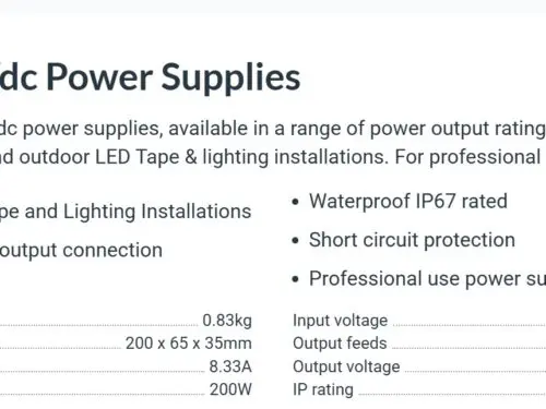 200W Constant Voltage LED Driver 24V 200W Constant Voltage LED Driver 24V