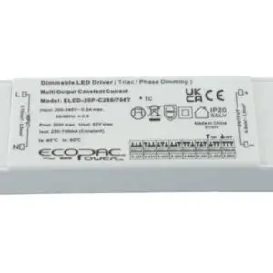 ELED-20P-C250/700T Series Triac Dimmable Constant Current LED Drivers