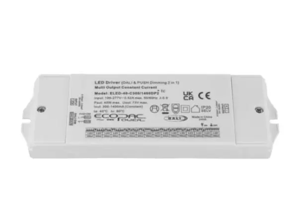 ELED-40-C300/1400DP2 DALI2 Dimmable Constant Current LED Driver