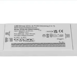 ELED-60-C600/2100DP2 DALI2 Dimmable Constant Current LED Driver