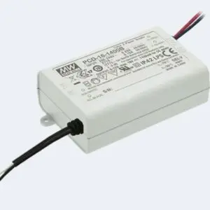 Mean Well PCD-16 LED Driver – 16W Triac-Dimmable Constant Current Driver