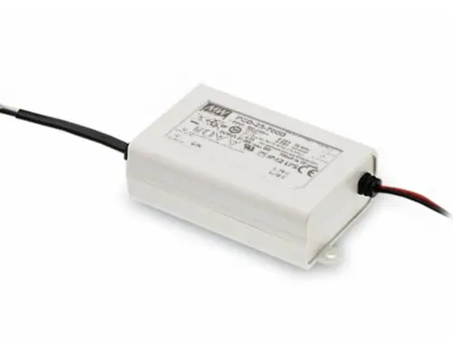 Mean Well PCD-25 LED Driver – 25W Triac Dimmable Constant Current Drivers