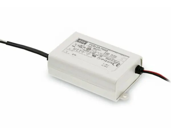 Mean Well PCD-25 LED Driver – 25W TRIAC Dimmable Constant Current Drivers