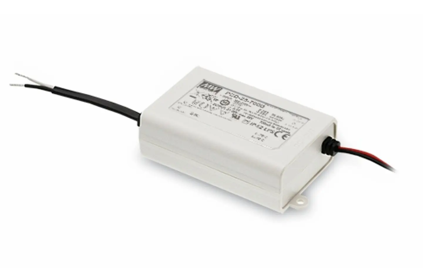 Mean Well PCD-25 LED Driver – 25W TRIAC Dimmable Constant Current Drivers