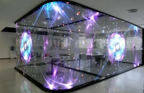 LED Transparent Flexi Video Screen - Image 2