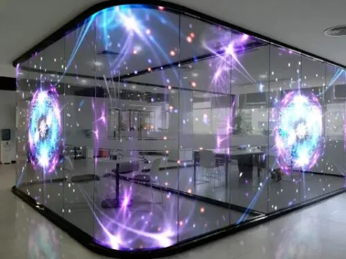 LED Transparent Flexi Video Screen