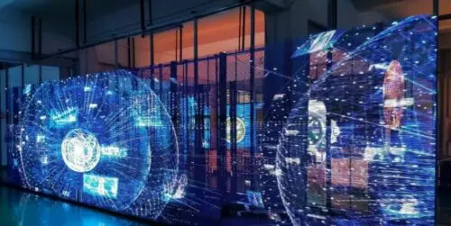 LED Transparent Holographic Video  Screen - Image 2