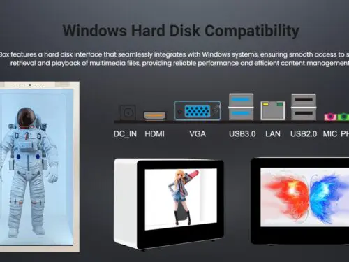 LCD Transparent Display