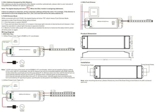 DALI SRP-2309-24-96CVF Powered Decoder 96W RGBW Constant Voltage - Image 4