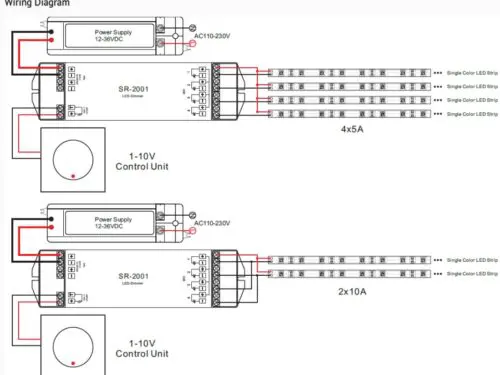 0-10V Decoder RGBW Constant Voltage 0-10V Decoder RGBW Constant Voltage