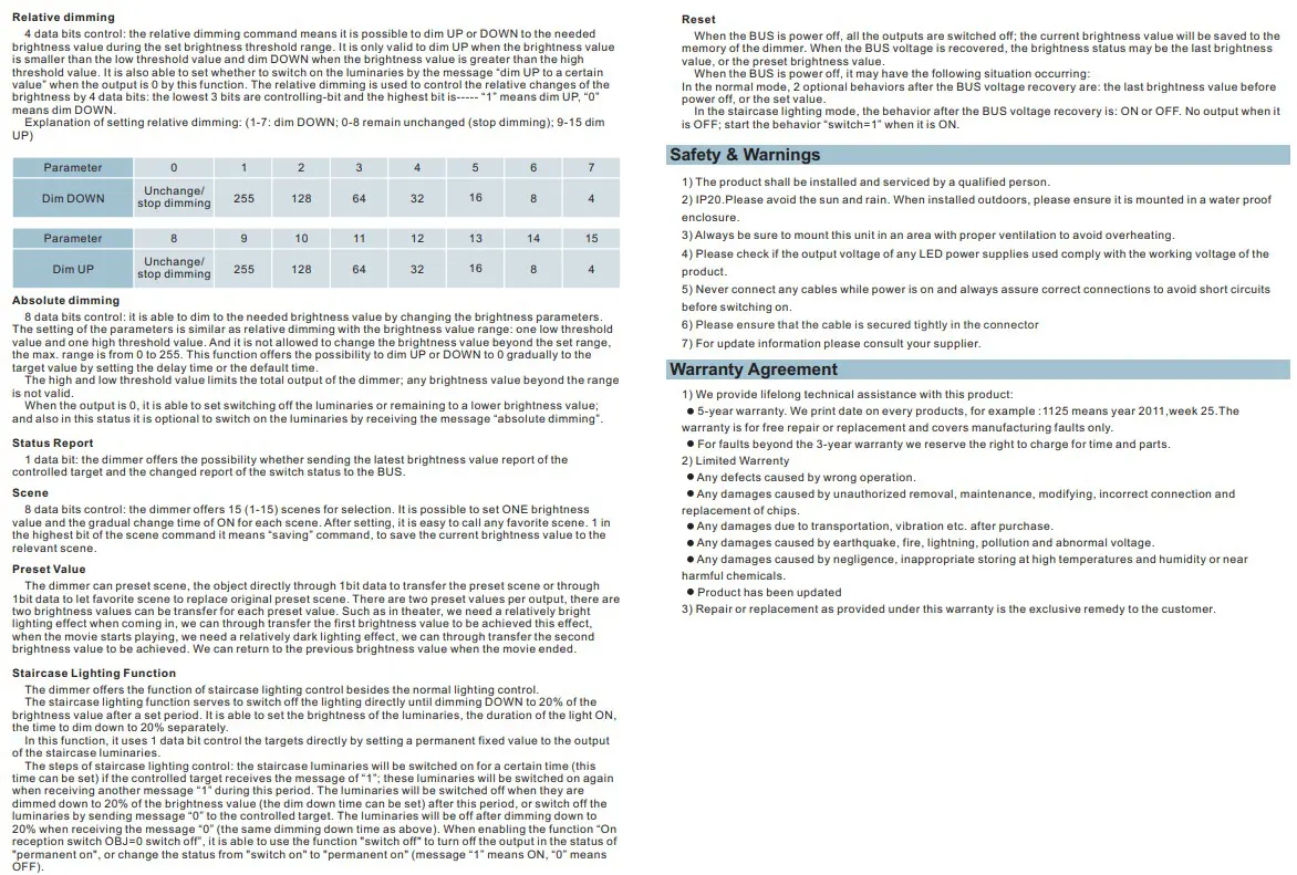 KNX Decoder RGBW Constant Voltage - Image 3