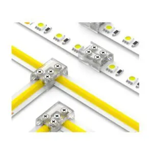 LED Screw Clip Ribbon Tape Solderless Connectors