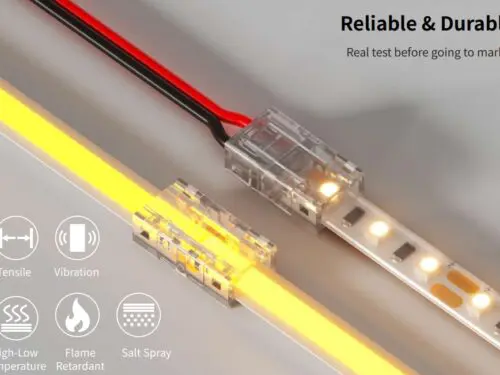 LED Maxi Clip Ribbon Tape Solderless Connectors