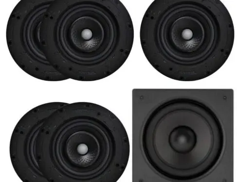 Sonance K1 In-Ceiling Cinema Bundle With VX66Rs Round Speakers and S10i Active Subwoofer