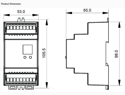 DALI DIN Rail SR-2302DIN 4x5Amp Constant Voltage Decoder - Image 4