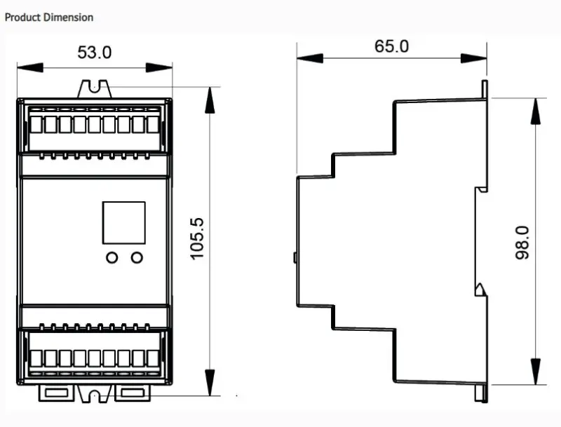 DALI DIN Rail SR-2302DIN 4x5Amp Constant Voltage Decoder - Image 4