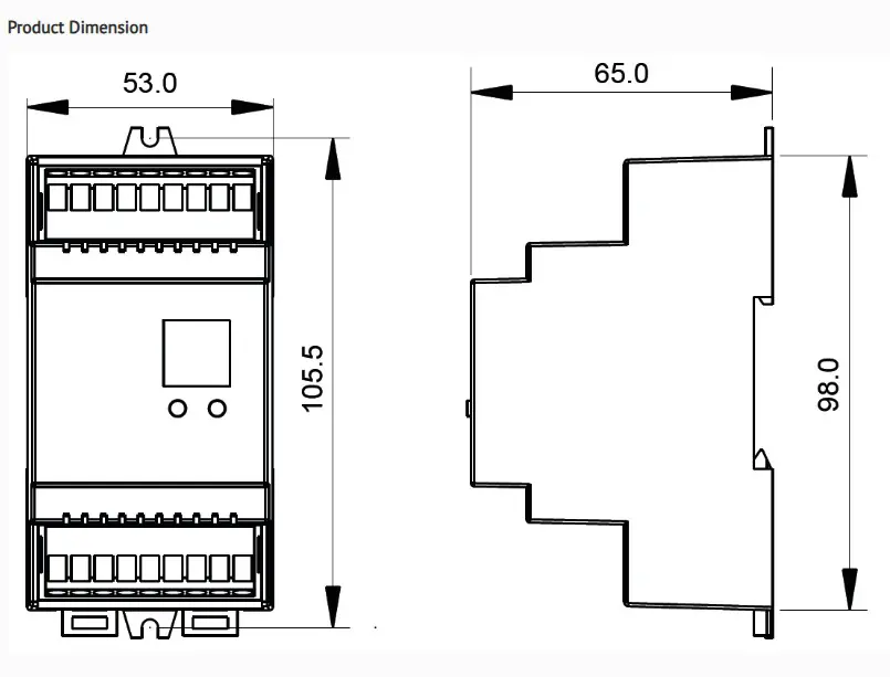 DALI DIN rail SR-2302DIN 4x5Amp Constant Voltage Decoder - Image 4