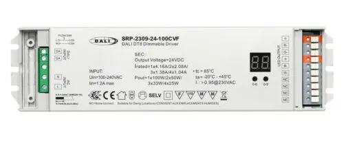 DALI SRP-2309-24-96CVF Powered Decoder 96W RGBW Constant Voltage - Image 2