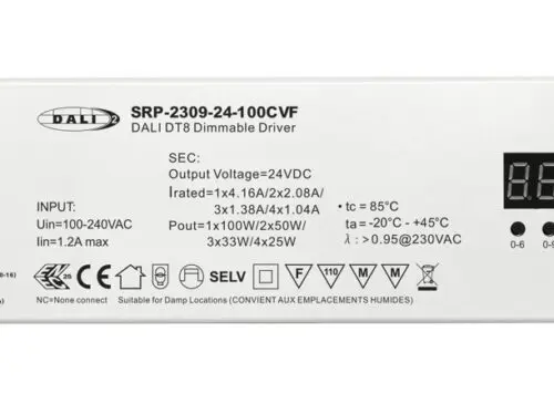 DALI SRP-2309-24-96CVF Powered Decoder 96W RGBW Constant Voltage DALI SRP-2309-24-96CVF Powered Decoder 96W RGBW Constant Voltage