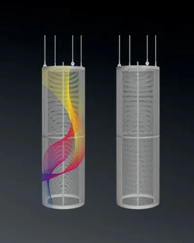 LED Transparent Cylindrical Video Screen - Image 3