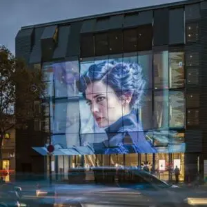 LED Transparent Mesh Video Screen - Image 2