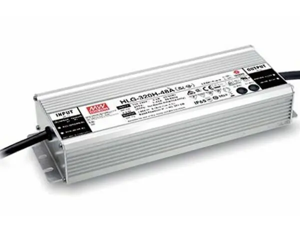 MEANWELL HLG-320H Series Constant Voltage LED Driver 264–320W