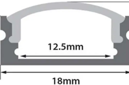 PCi4 LED Profile 2 Metre