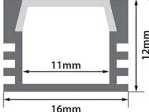 PCi4 LED Profile 2 Metre