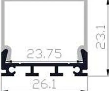 PCi4 LED Profile 2 Metre