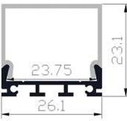 PCi4 LED Profile 2 Metre