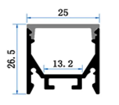 PCi4 LED Profile 2 Metre