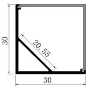 PC15 LED Profile 2 Metre - Image 2