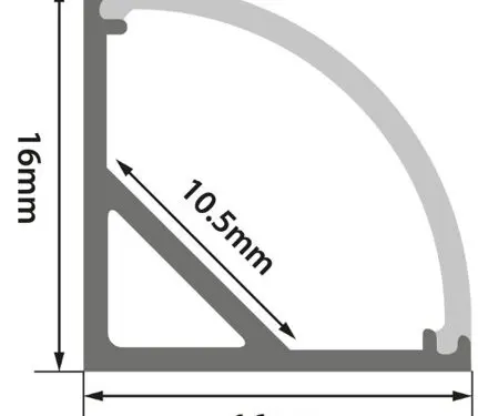 PCi4 LED Profile 2 Metre